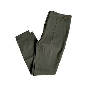 LOFT Olive Green Marisa Skinny Pants